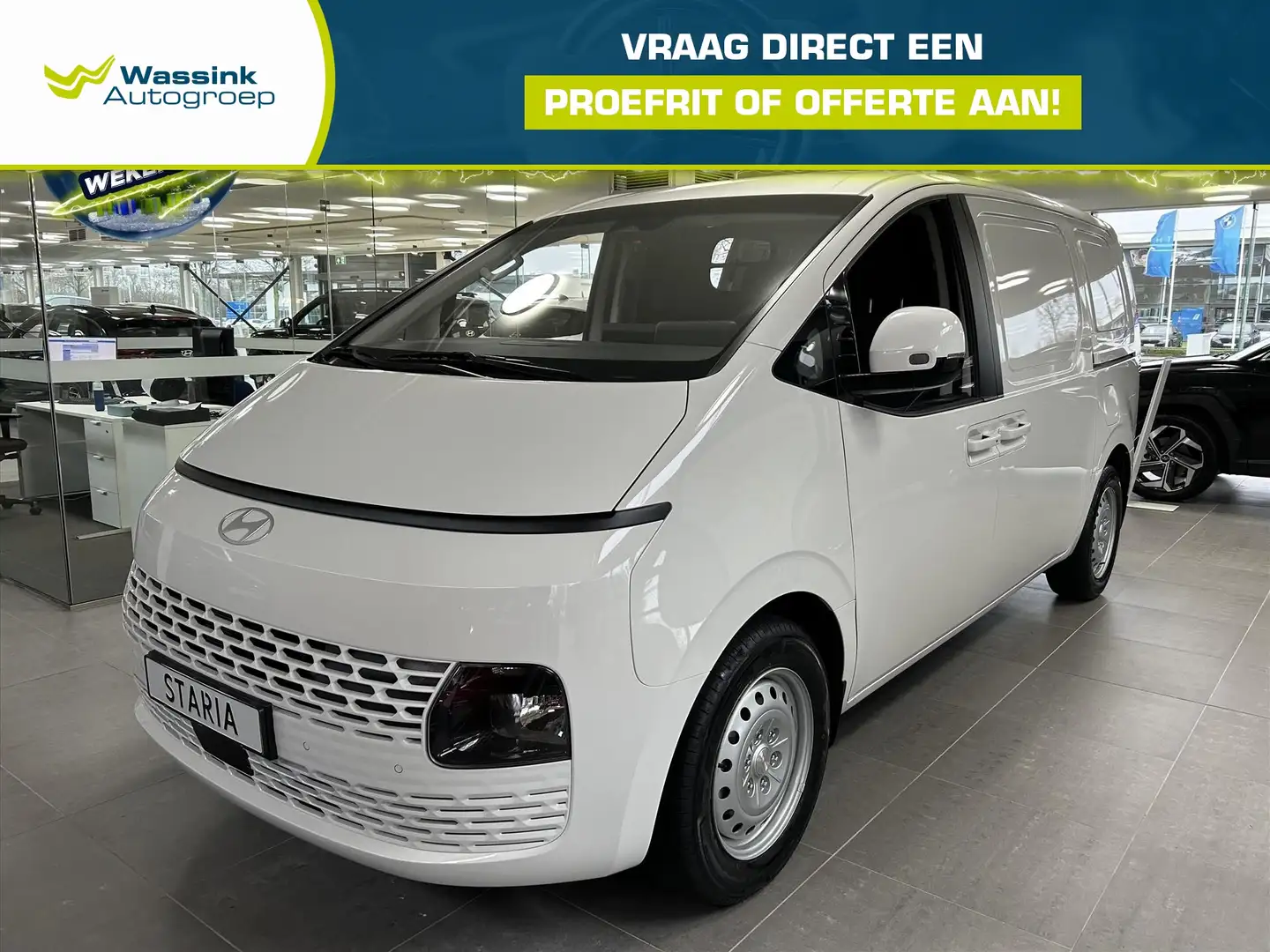 Hyundai STARIA 1.6 T-GDi HEV 225pk Aut Wit - 1