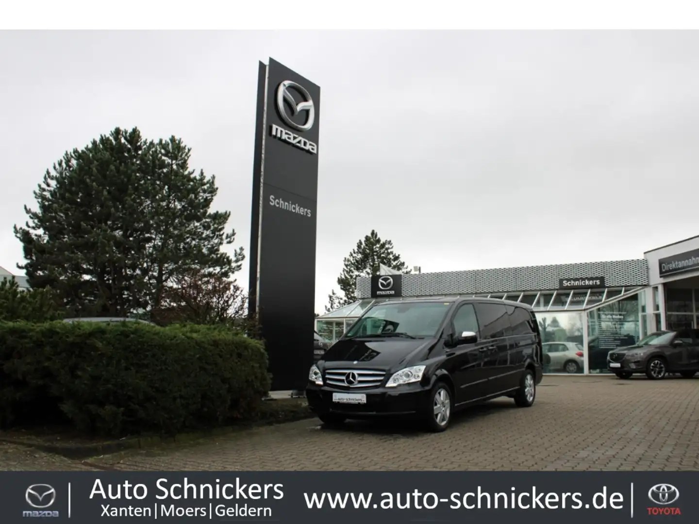 Mercedes-Benz Viano 2.2 Ambiente LANG+AHK+NAV+ NUR AN GEWERBE!!! Zwart - 1