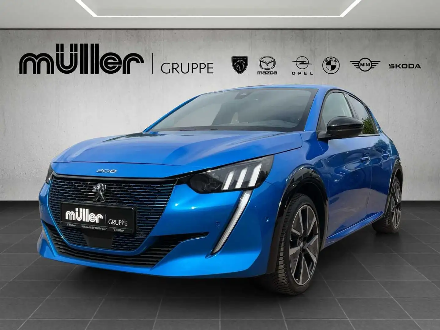 Peugeot 208 Elektromotor 136 GT Azul - 1