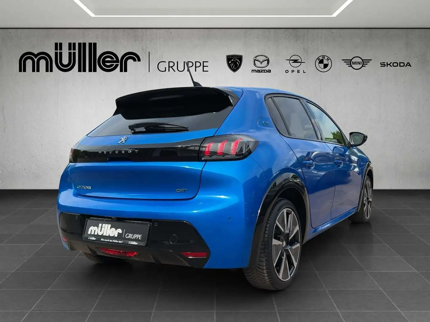 Peugeot 208 Elektromotor 136 GT Azul - 2