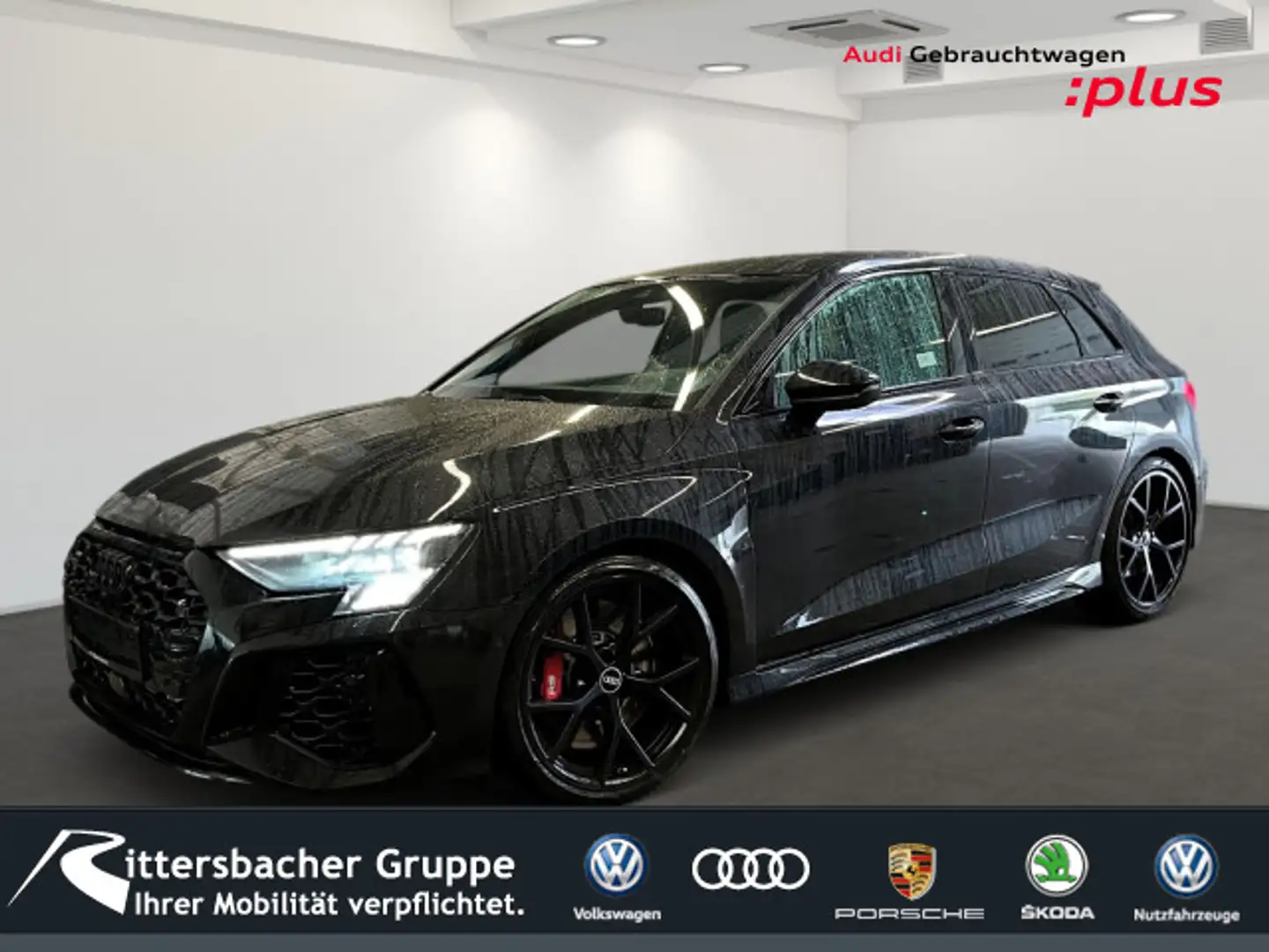 Audi RS3 RS3 Sportback 2.5 TFSI quattro PANO 280km/h Assi Zwart - 1