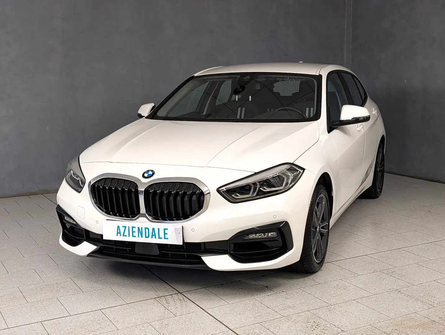 BMW 116 116I AUTOMATIC SPORT Bianco - 2