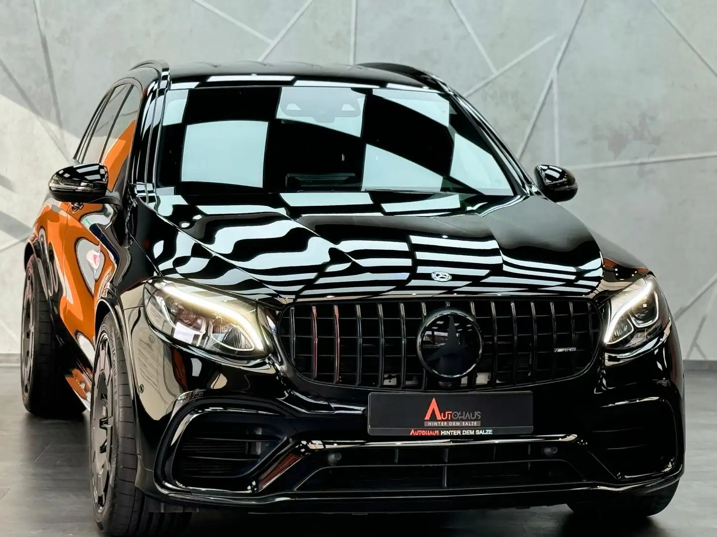 Mercedes-Benz GLC 63 AMG 4Matic |AHK|KAM|LED|SHZ|TEMP|BURM| Negro - 2
