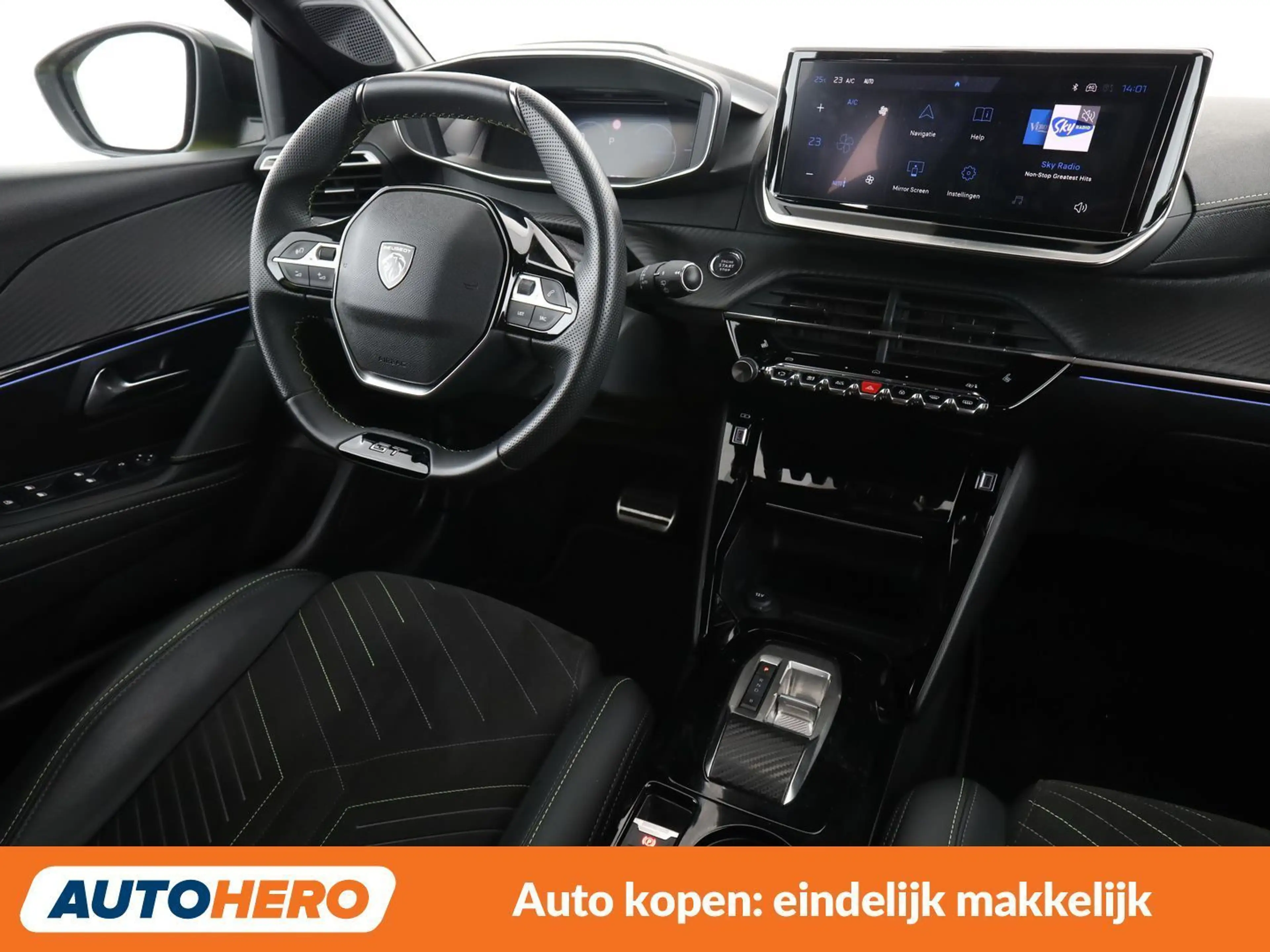 Peugeot e-208 electric drive 100 kW e GT — photo 14