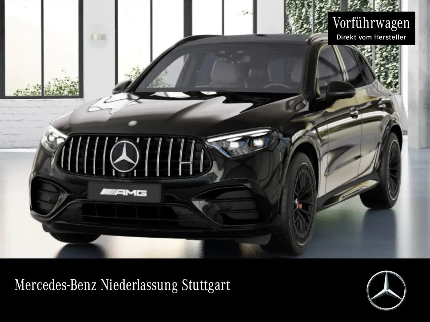 Mercedes-Benz GLC 63 AMG GLC 63 S E NIGHT+DRIVERS+PANO+360+AHK+BURMESTER+9G Schwarz - 1