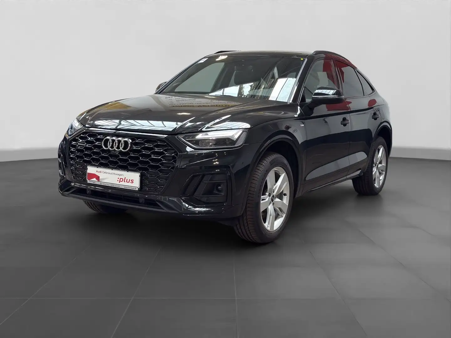 Audi Q5 40 TDI Q S LINE PANO AHK MEMORY KAM Schwarz - 2