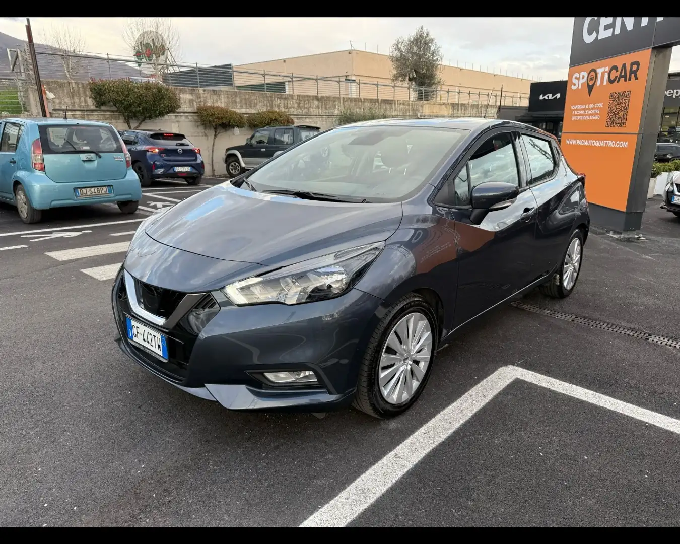 Nissan Micra 5 Porte 1.0 IG-T Eco Acenta Grigio - 1