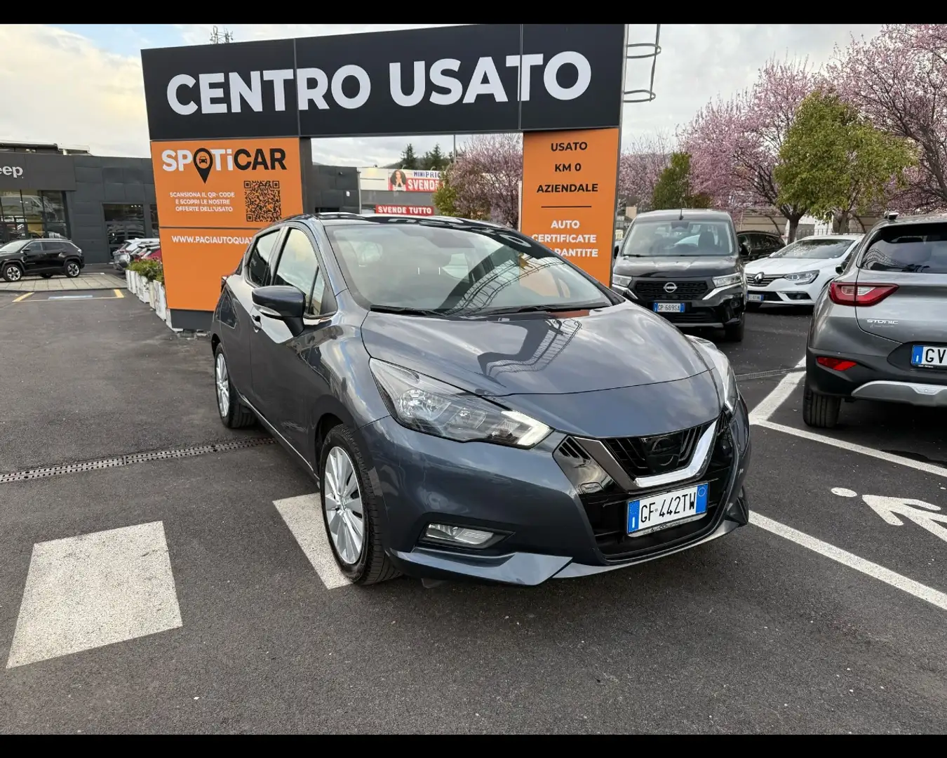 Nissan Micra 5 Porte 1.0 IG-T Eco Acenta Grigio - 2