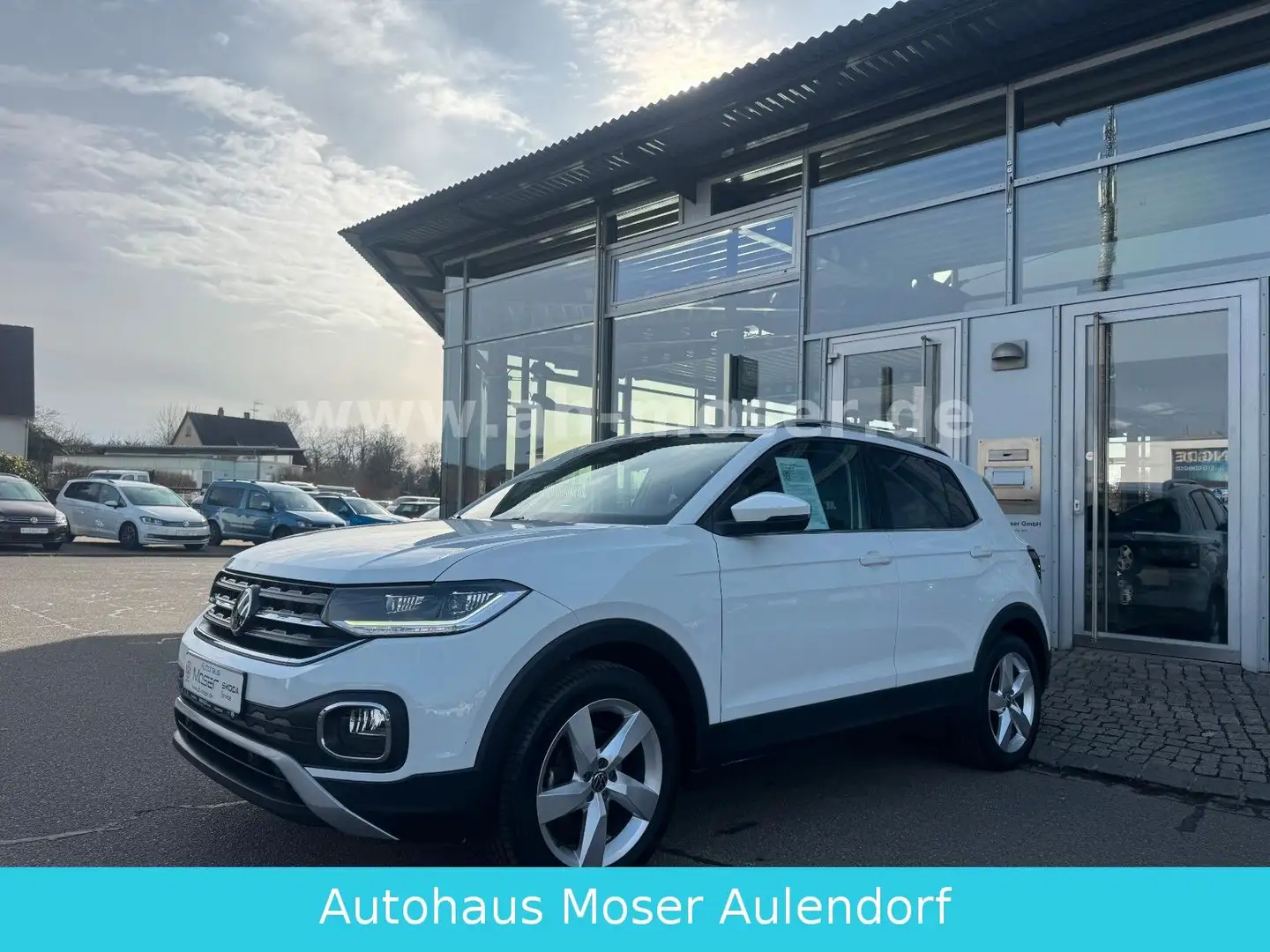 Volkswagen T-Cross Style DSG/LED/ACC/MULTIMEDIA/MFL/SH Weiß - 1
