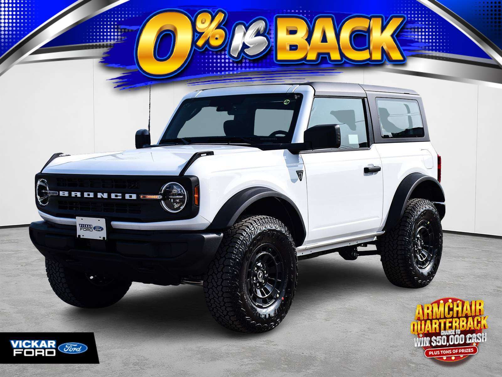 White 2026 Ford Bronco SUV / Crossover Four-Wheel Drive Automatic