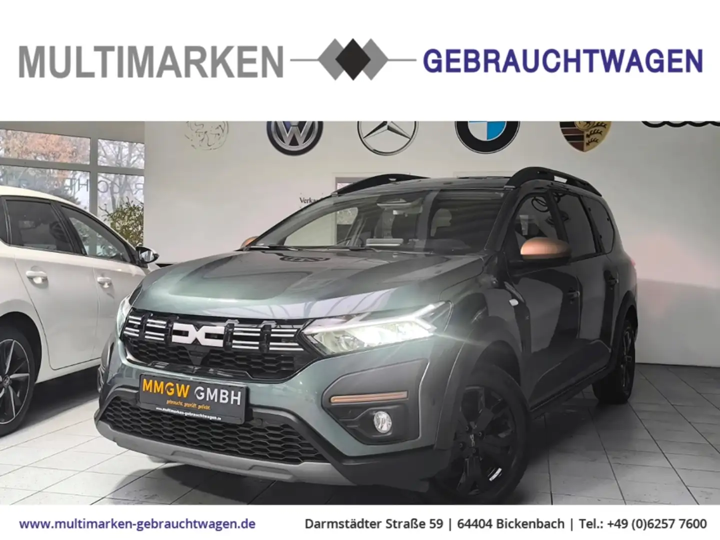 Dacia Jogger Extreme+ Navi/Klima/Fahrerprofil/SHZ/Spurwechselas Grün - 1