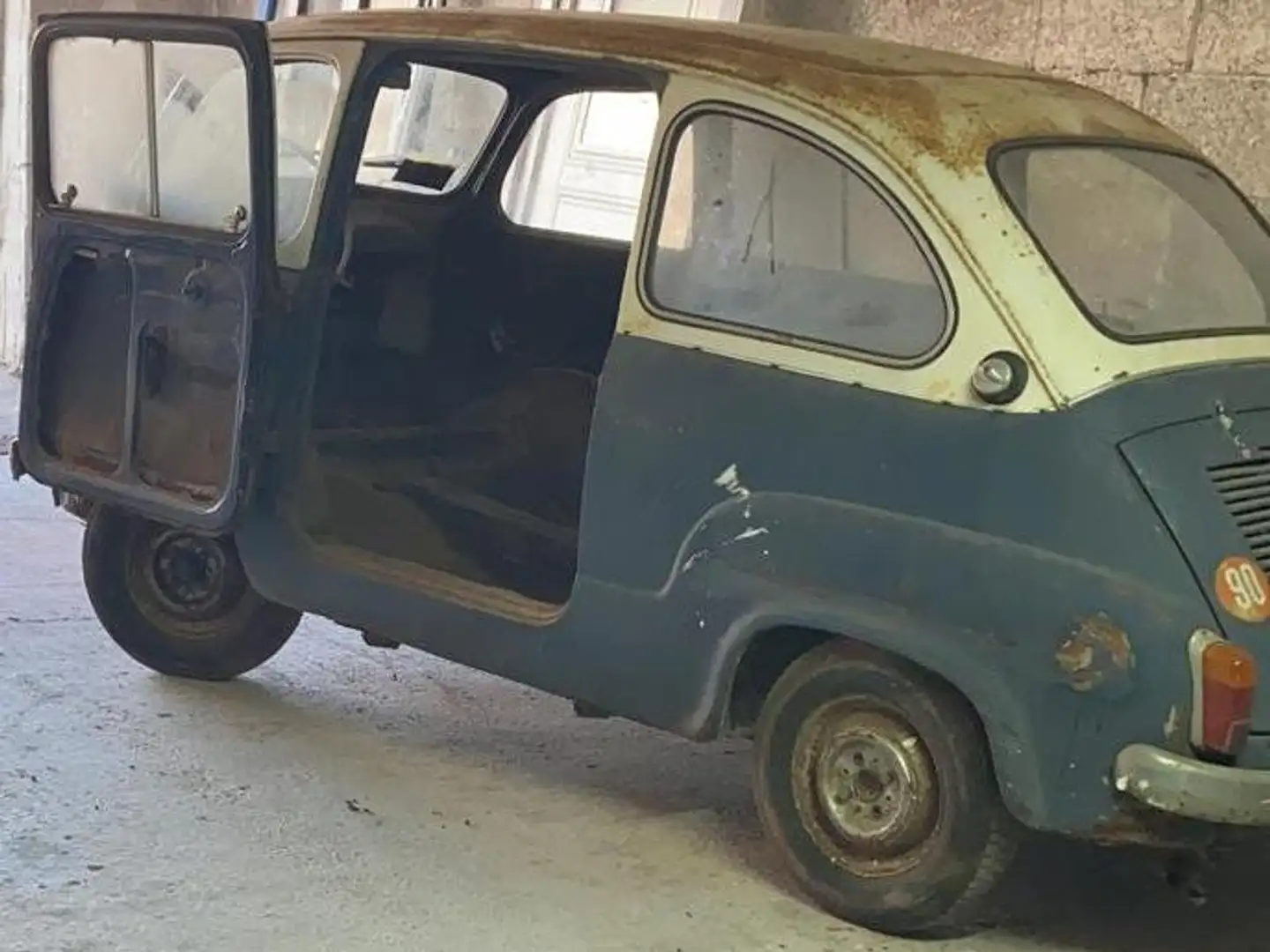 Fiat 600 MULTIPLA Mavi - 2