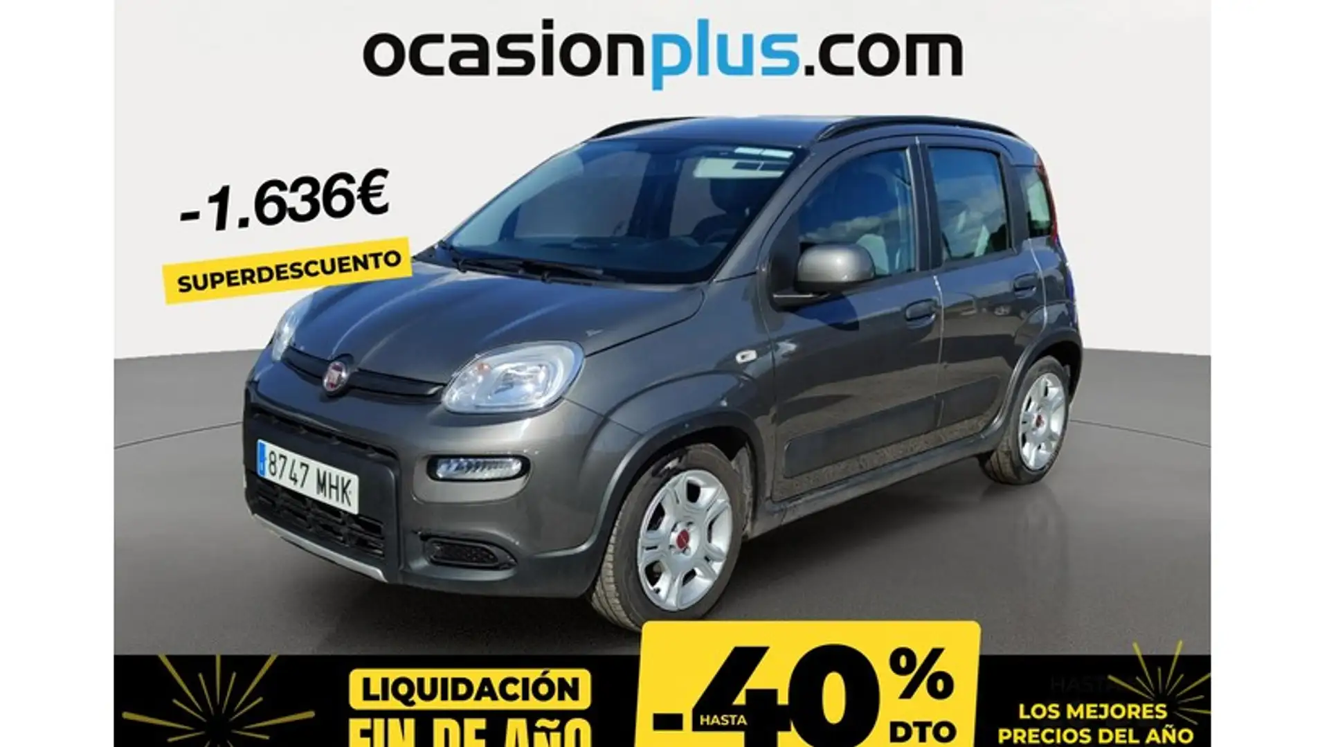 Fiat Panda 1.0 Gse City Live Hybrid Gris - 1
