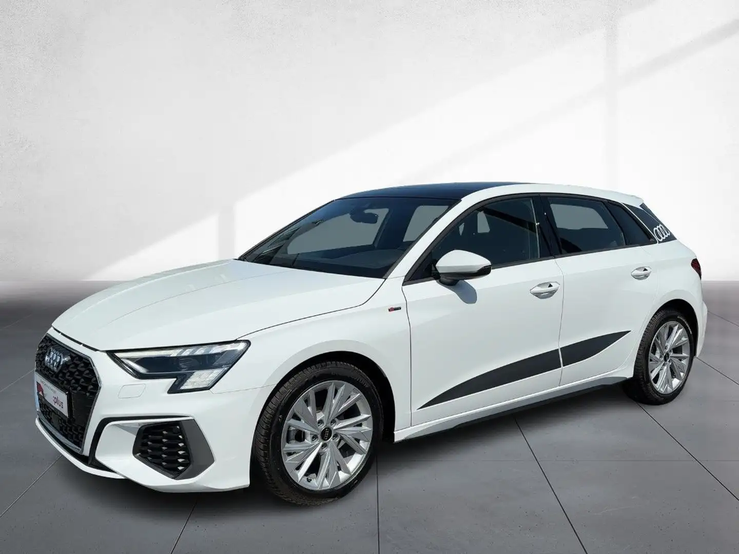 Audi A3 30 TDI S line Matrix Panorama Weiß - 2