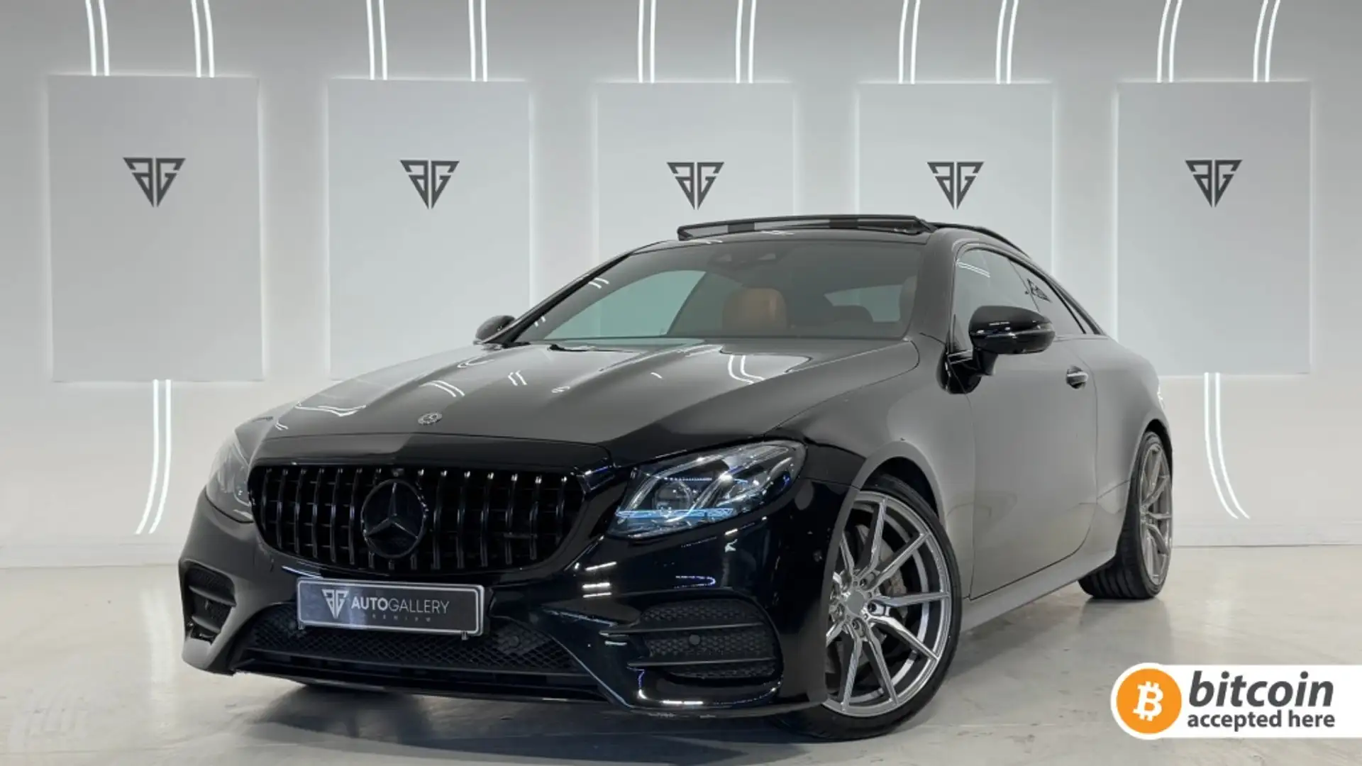 Mercedes-Benz E 300 Coupé 9G-Tronic Чорний - 1