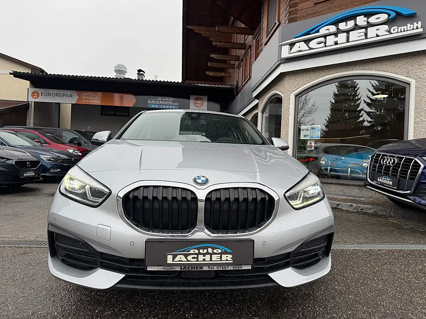 BMW 116 d Aut. Silber - 2