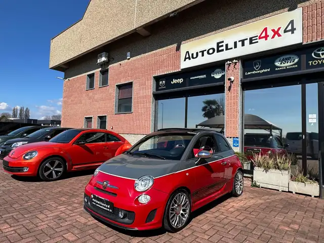 Abarth 595C C 1.4 Turbo T-Jet MTA  PELLE ROSSA