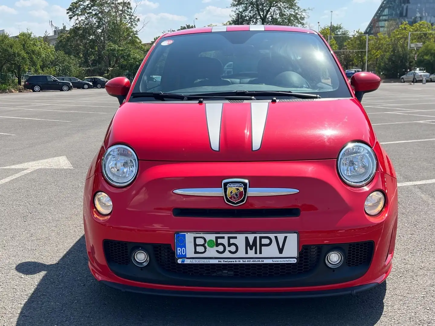 Abarth 500 Ferrari Dealers Rood - 2