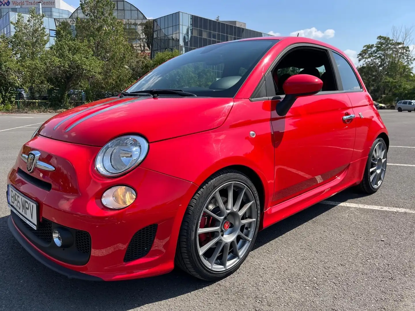 Abarth 500 Ferrari Dealers Rood - 1