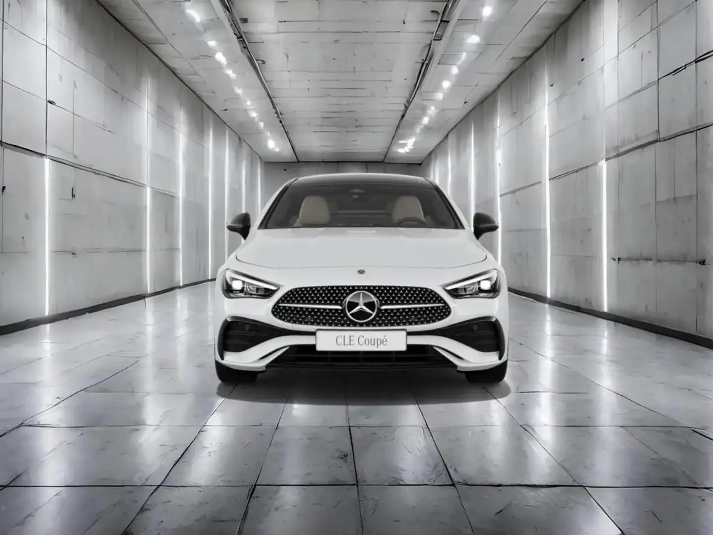 Mercedes-Benz CLE 200 Coupé AMG-ADV.PLUS+NIGHT+PANO+MEM.+LNKR. Blanc - 2