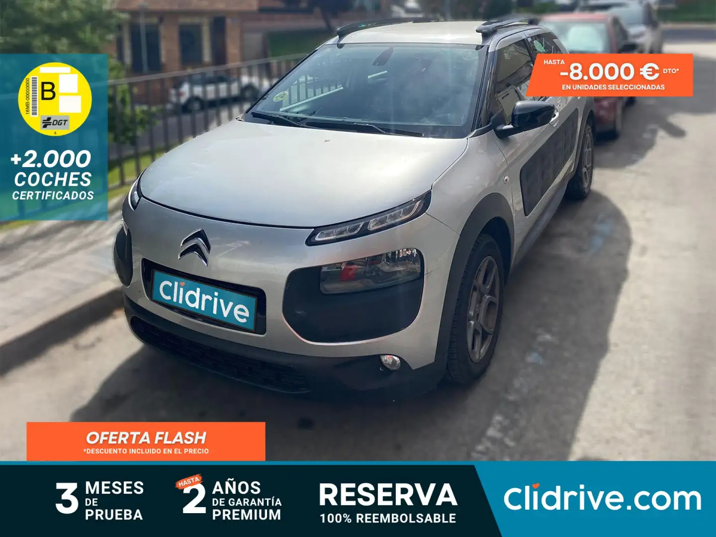 Citroen C4 Cactus 1.6e-HDi Feel Cool ETG6 92 Gris - 1