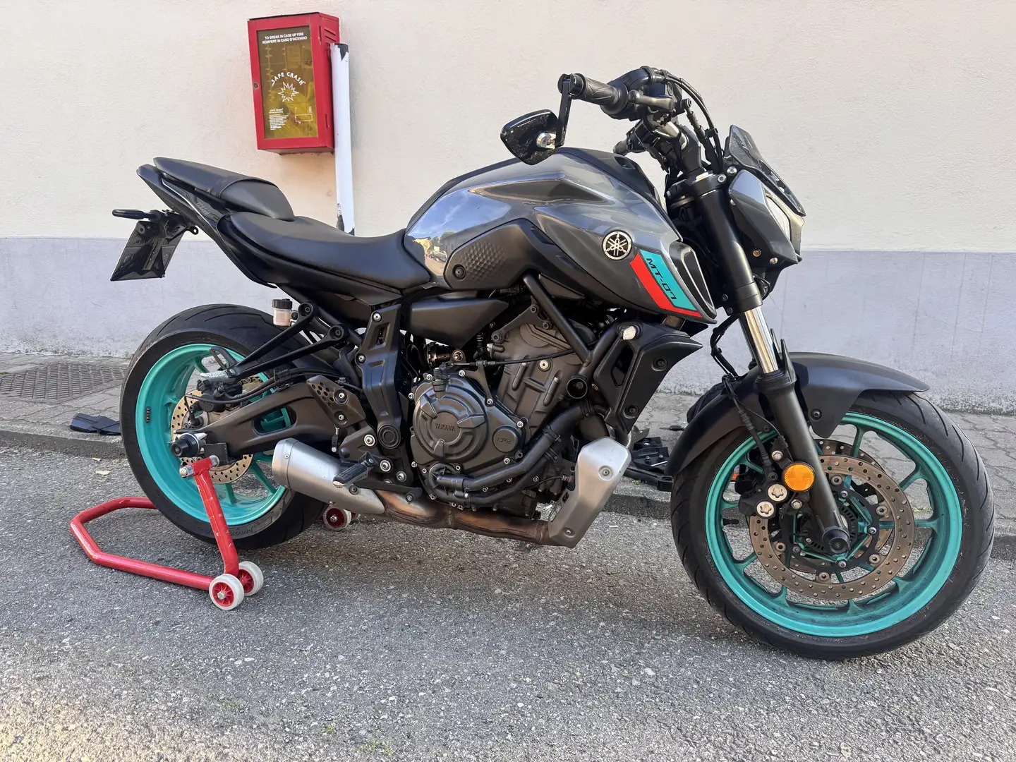 Yamaha MT-07 Depotenziata 35kw Šedá - 1