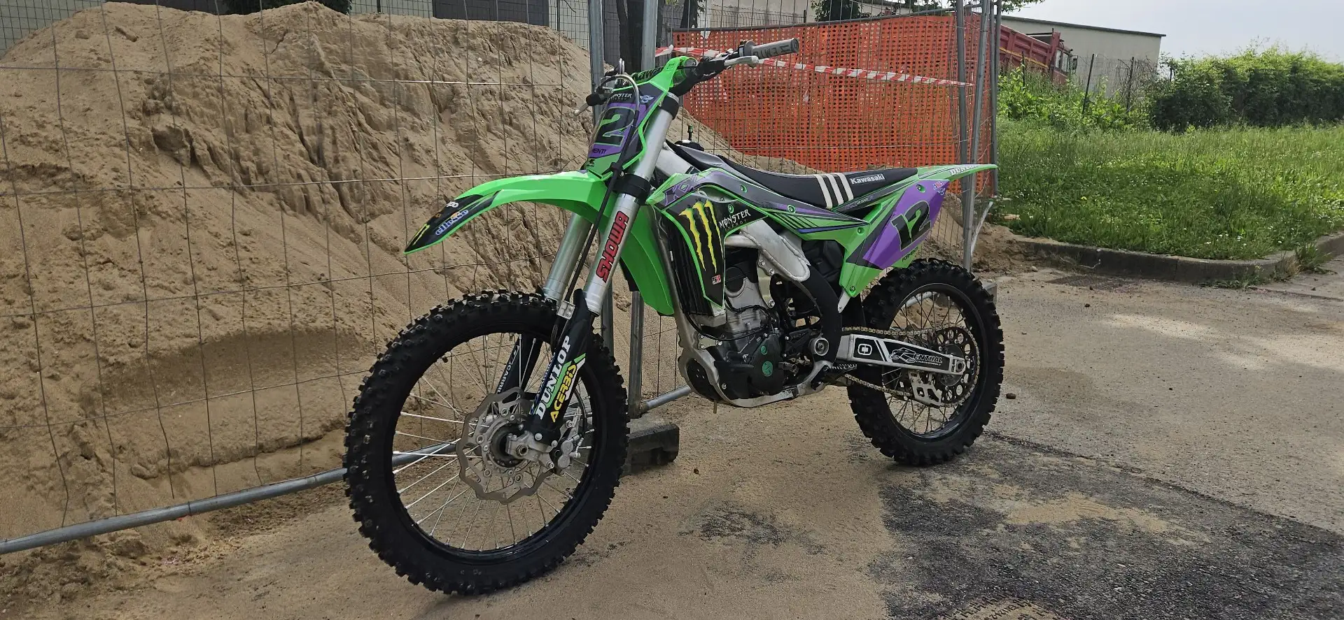 Kawasaki KX 250 KXF250 4T Cross Verde - 2
