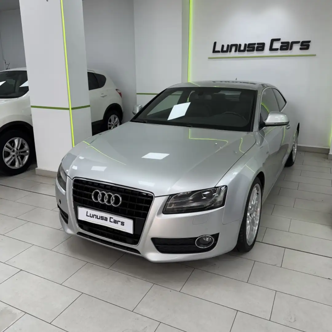 Audi A5 Coupé 2.7TDI Multitronic Plateado - 1