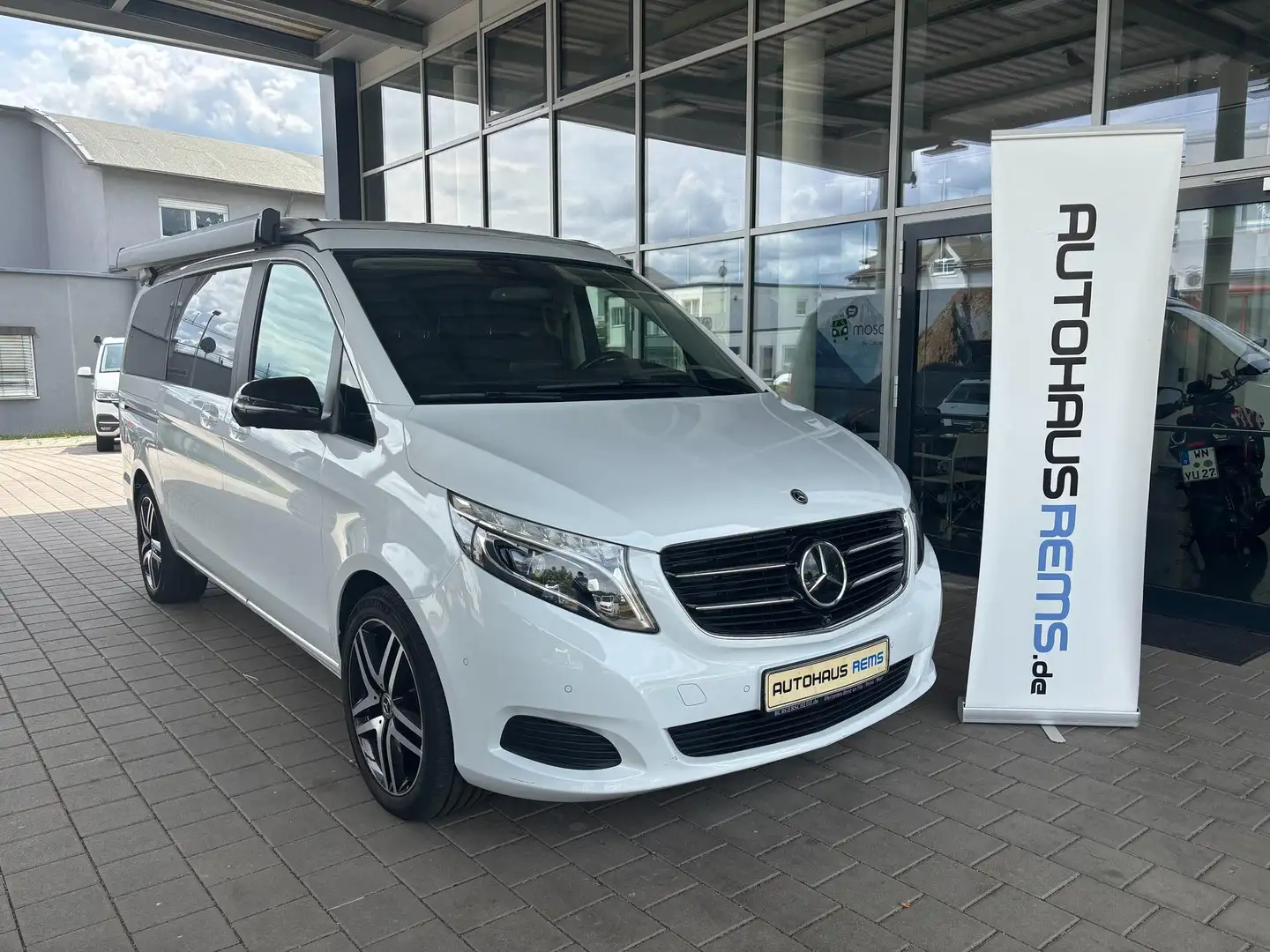 Mercedes-Benz Marco Polo MB V-Klasse AHK, Parkassistent, 360°Kamera Blanc - 1
