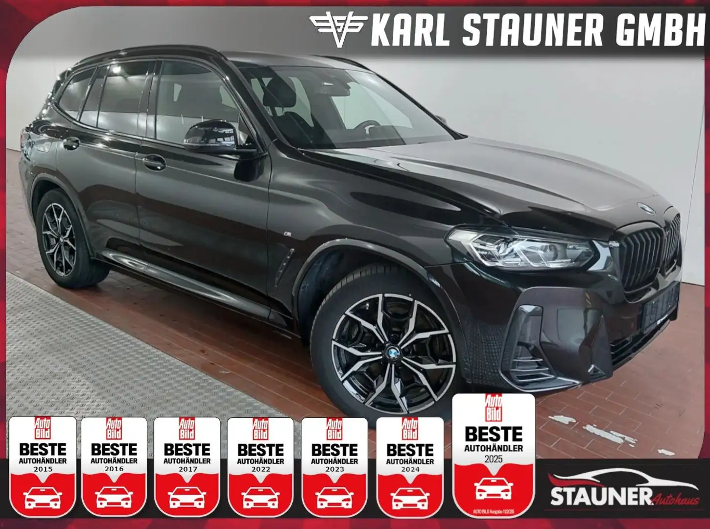 BMW X3 20 d xDrive M-Sport ABSTANDST. LED KAMERA Schwarz - 1