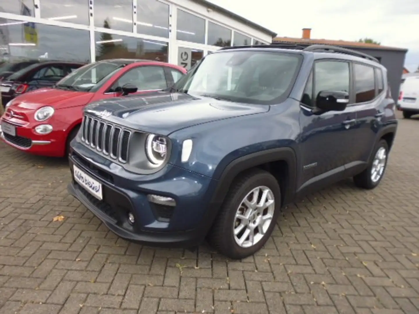 Jeep Renegade 1.5 GSE 48V e-Hybrid Automatik Limited+Schiebedach Blau - 2