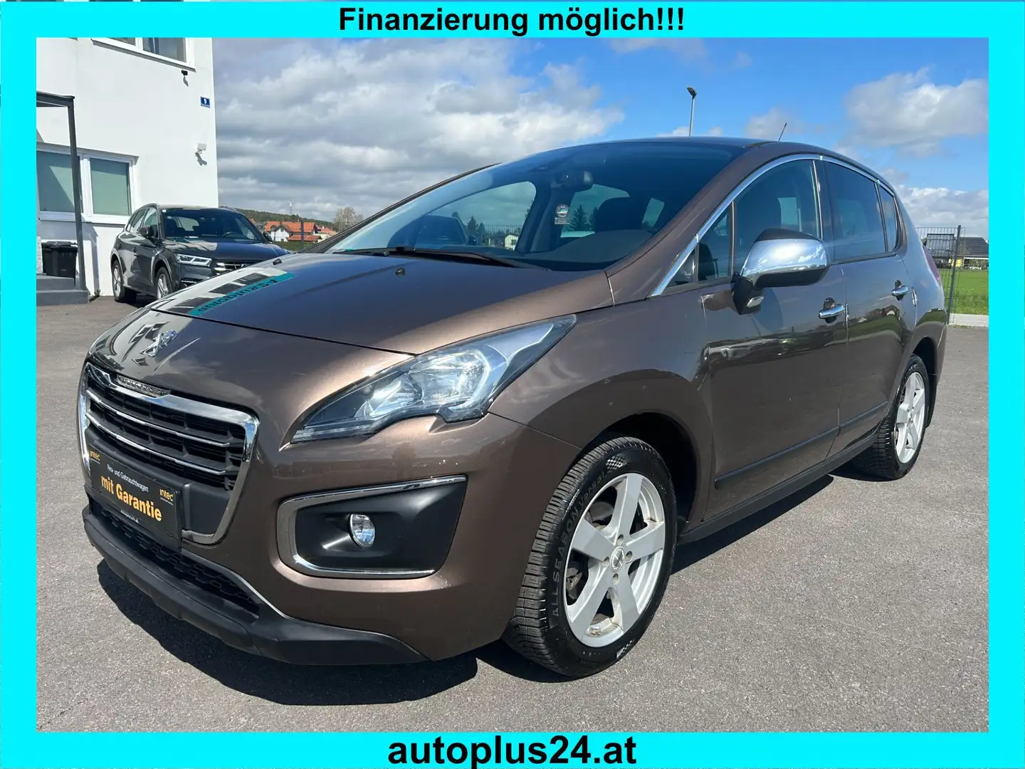 Peugeot 3008 1,6 BlueHDi 120 S&S Active EAT6 AUTOMATIK Braun - 1