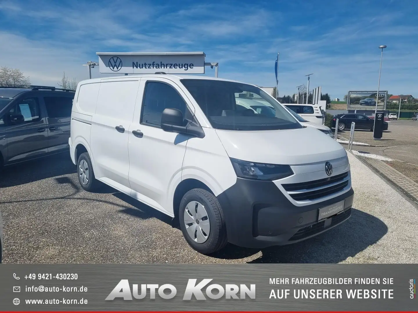 Volkswagen T7 Transporter Kastenwagen 2.0 TDI Langer Radstand Blanc - 1