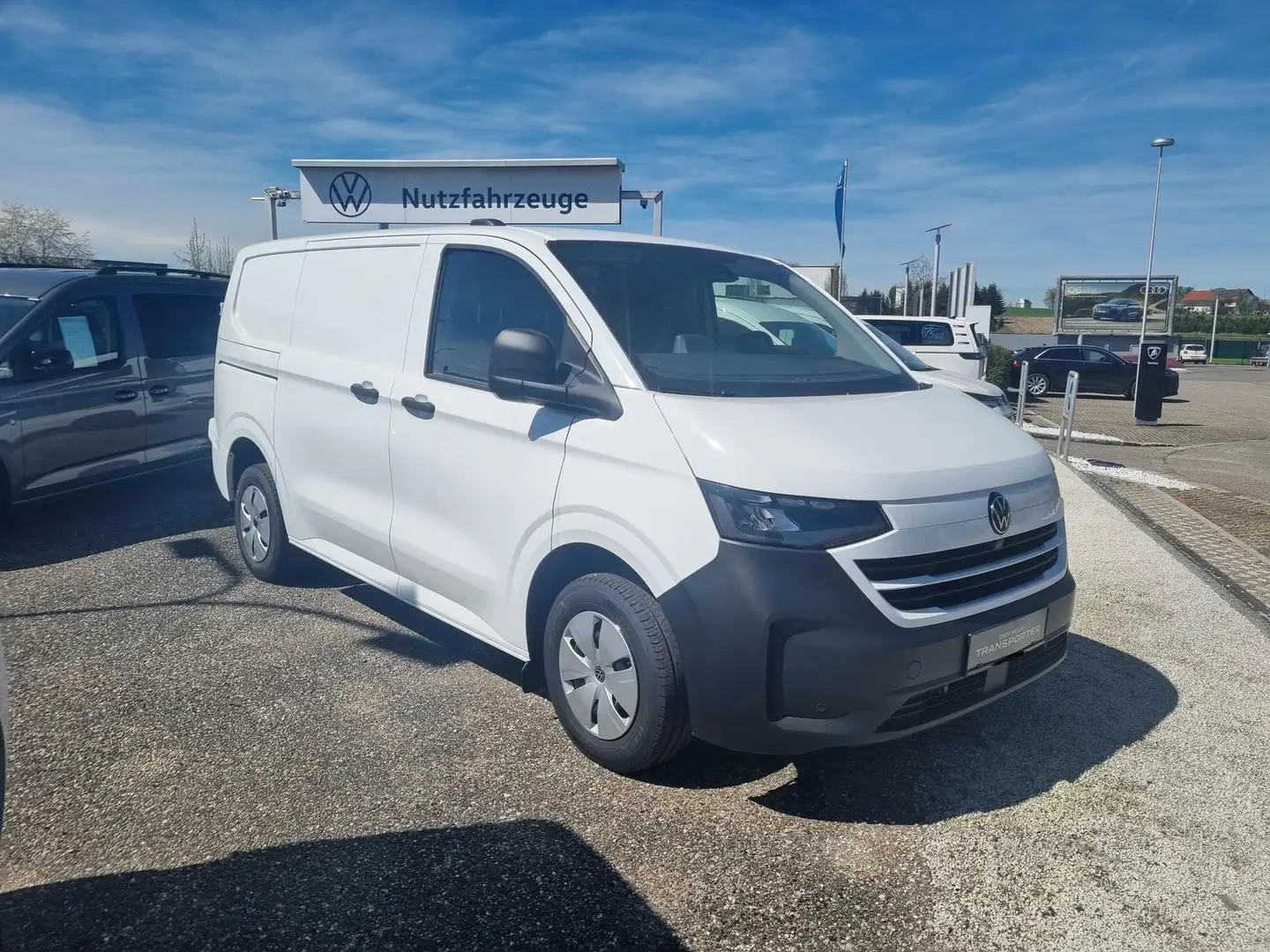 Volkswagen T7 Transporter Kastenwagen 2.0 TDI Langer Radstand Blanc - 2