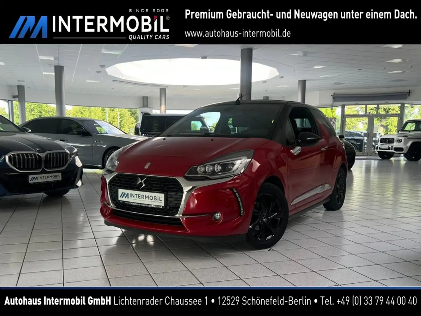 Citroen DS3 CABRIO*AUT.*LED*KLIMA*NAVI*KAMERA* Rot - 1