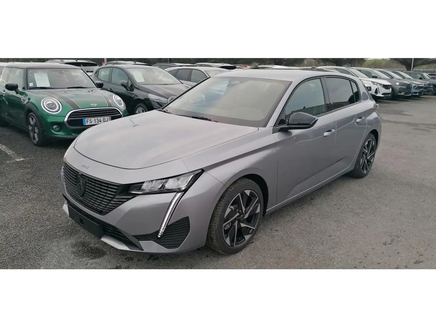 Peugeot 308 1.2i PureTech 130 Allure Pack Gris - 2