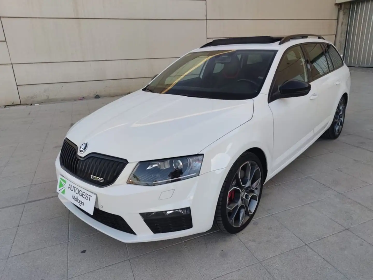 Skoda Octavia Combi 2.0TDI RS DSG Blanco - 1