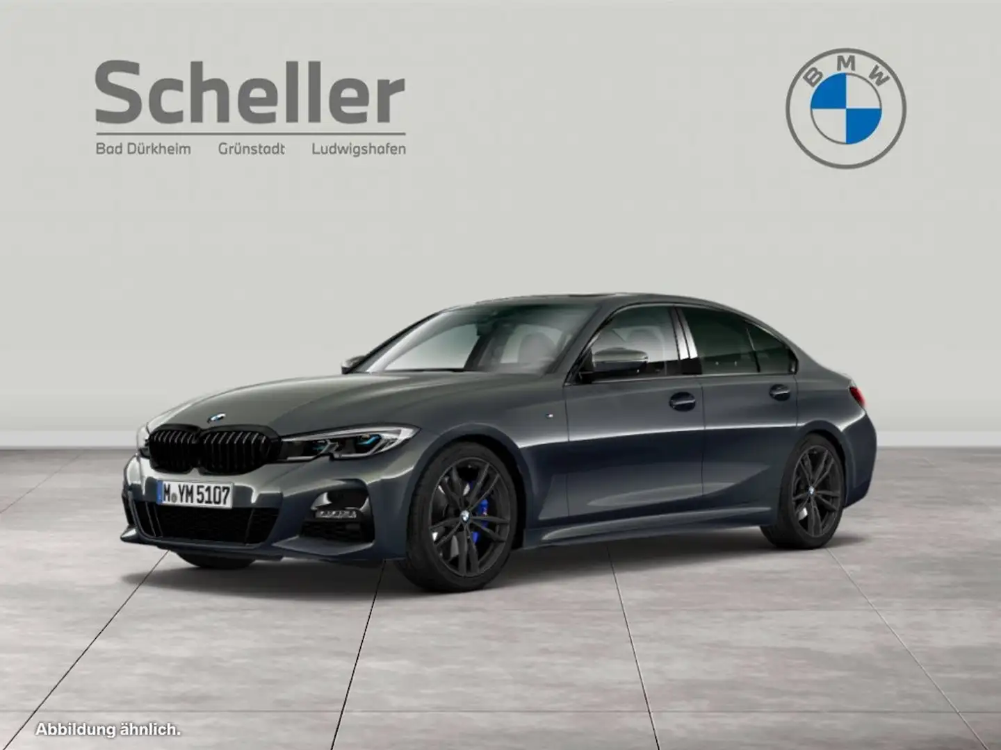 BMW 330 i Limousine M Sport HiFi Laserlicht Navi Grau - 1