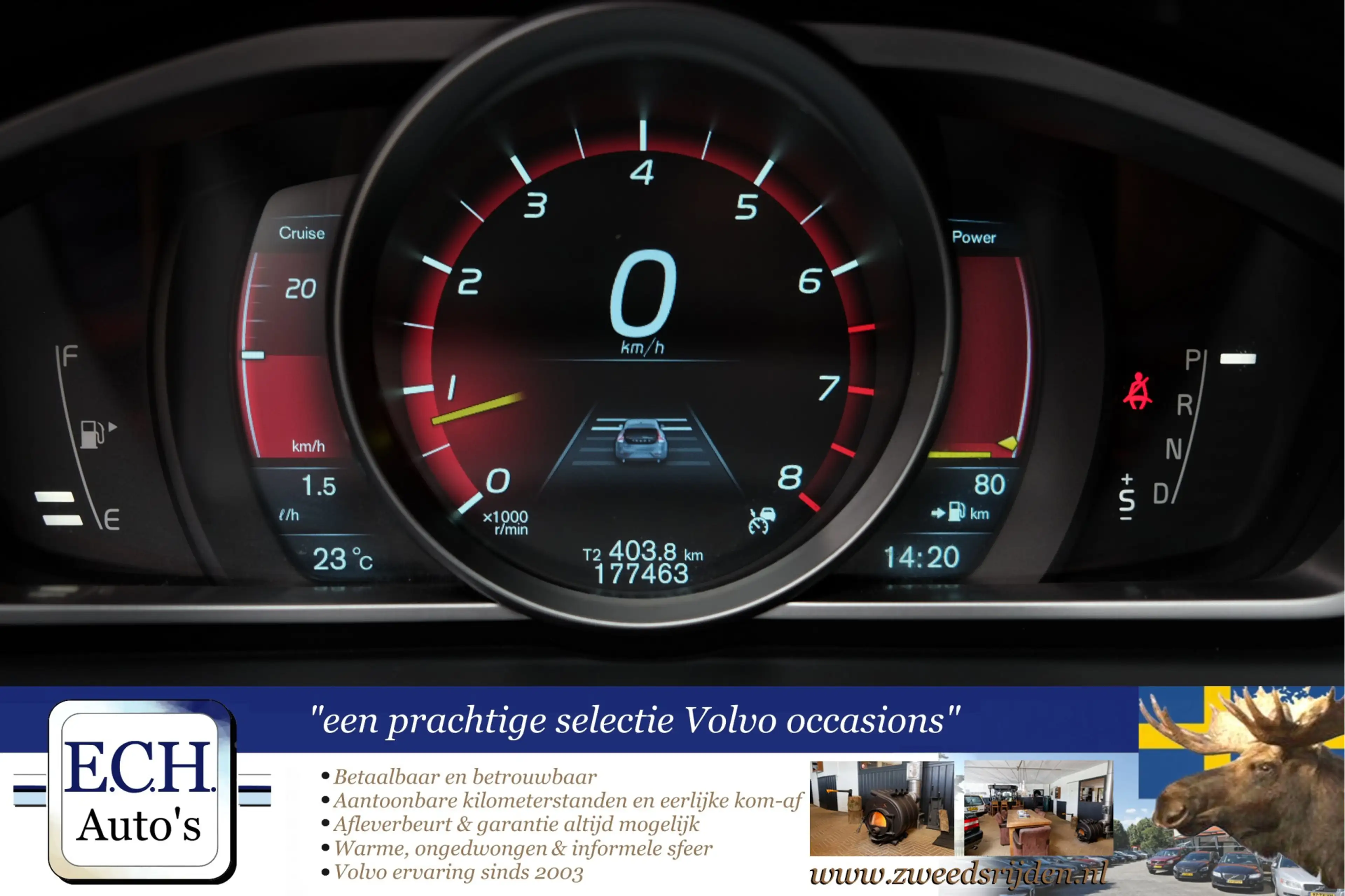 Volvo V40 Cross Country 2.5 T5 5-cilinder, AUT. Summum, Leer, Adaptieve CC — photo 23