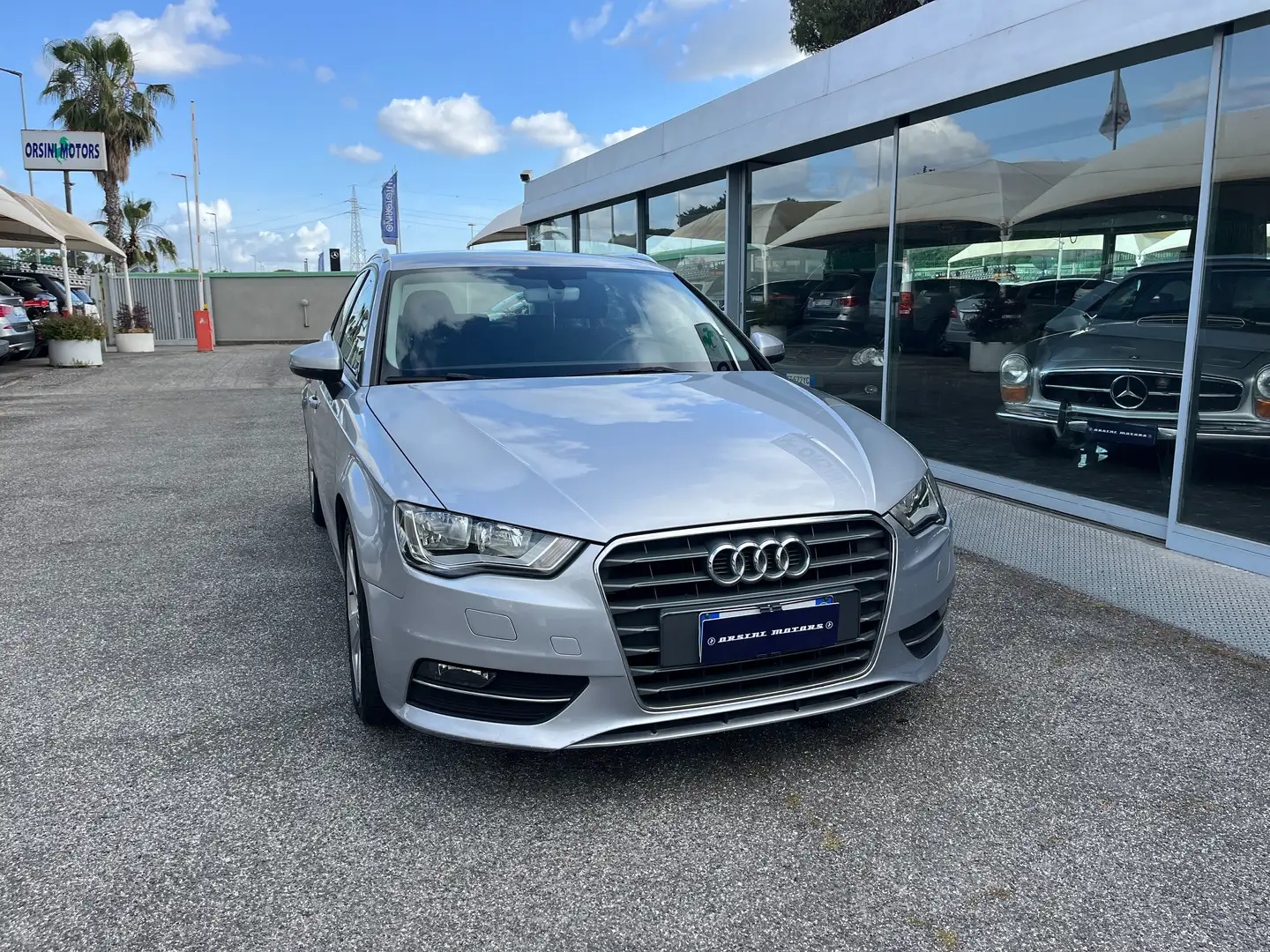 Audi A3 Sportback 2.0 tdi Ambition 150cv s-tronic E6 Plateado - 1