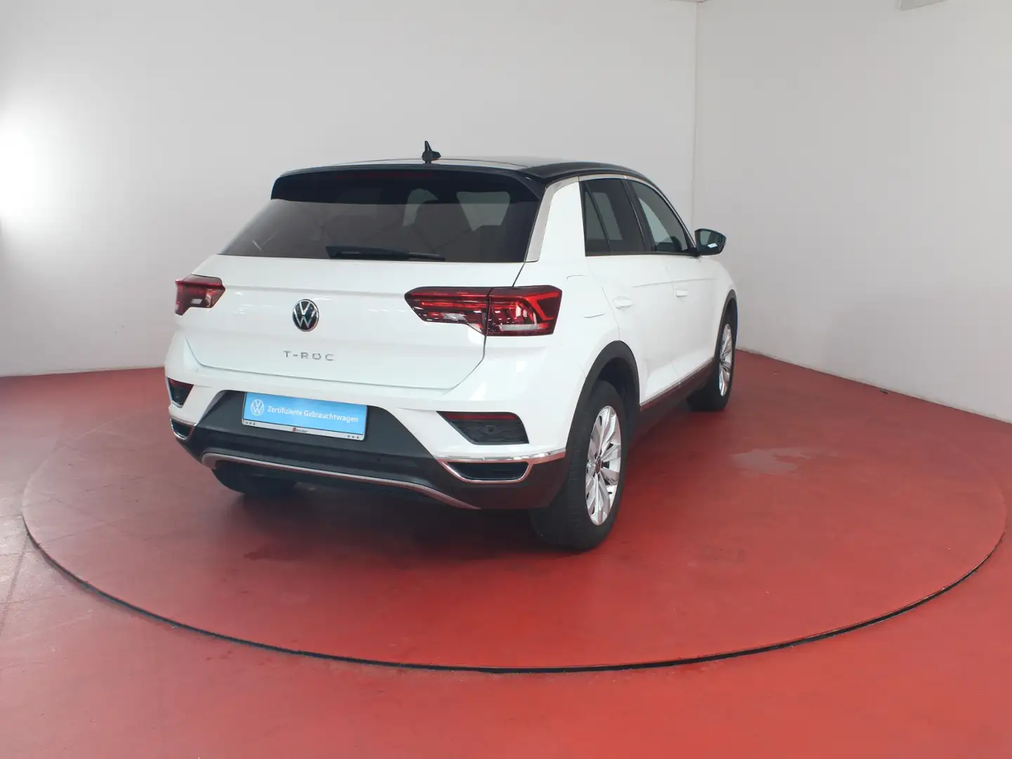 Volkswagen T-Roc Sport 1.5TSI DSG  273,-ohne Anzahlung AHK Navi AC Bianco - 2