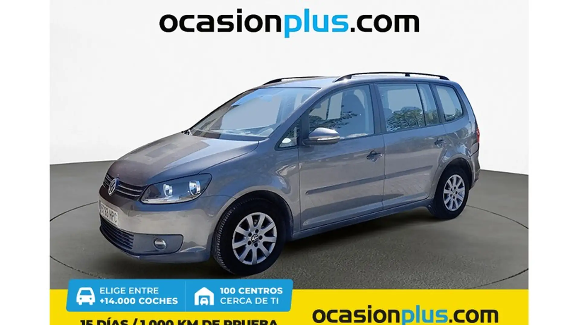 Volkswagen Touran 1.6TDI Edition DSG 105 Gris - 1
