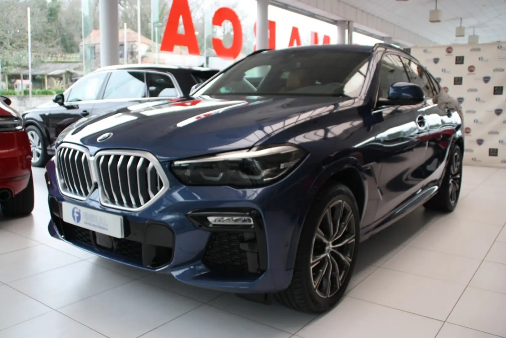 BMW X6 xDrive 30dA Azul - 2