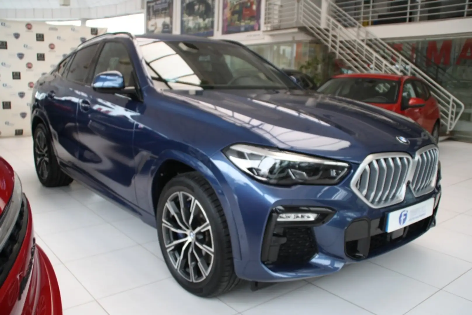 BMW X6 xDrive 30dA Azul - 1