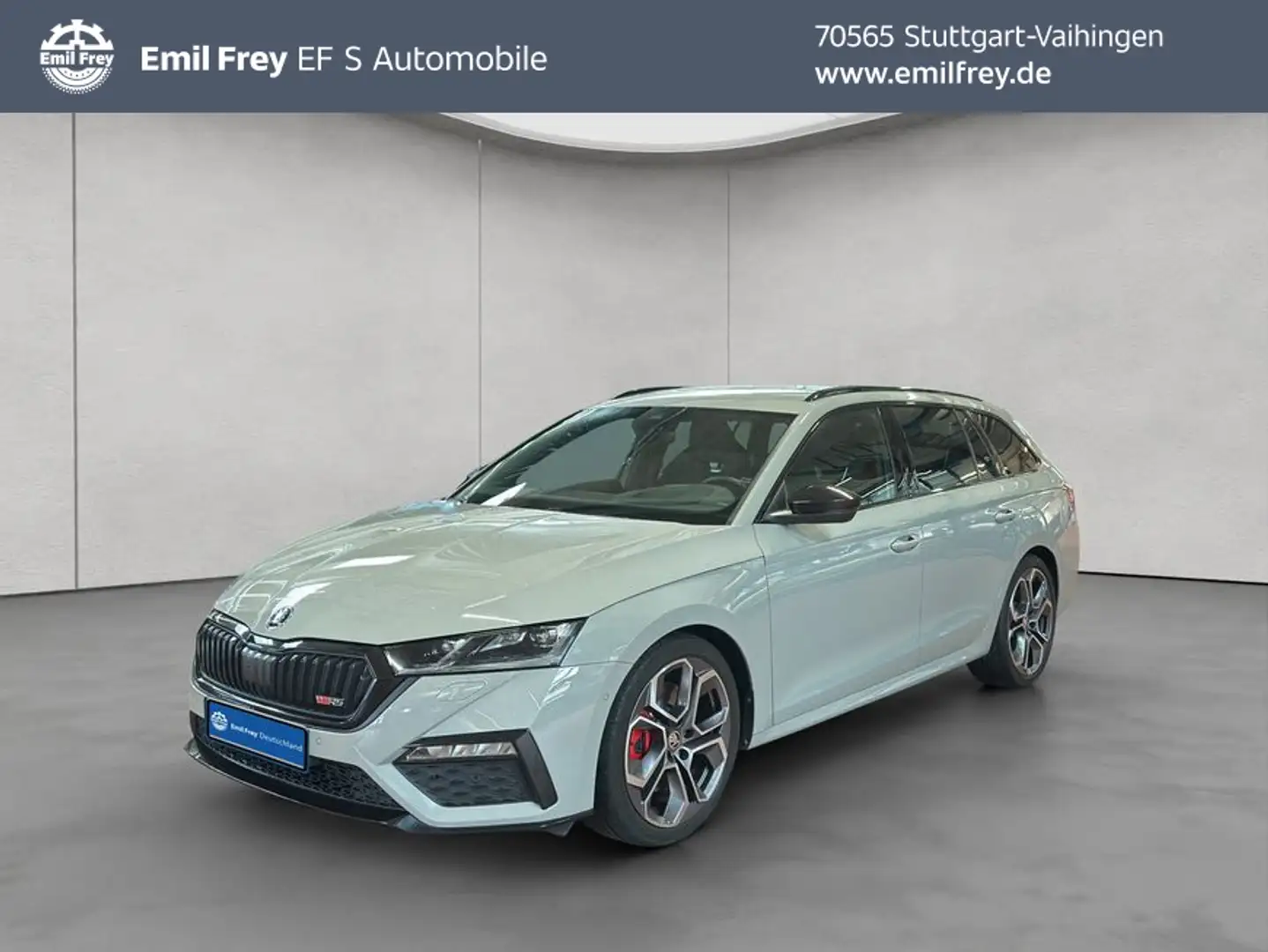 Skoda Octavia Combi RS 2.0 TSI DSG Grijs - 1