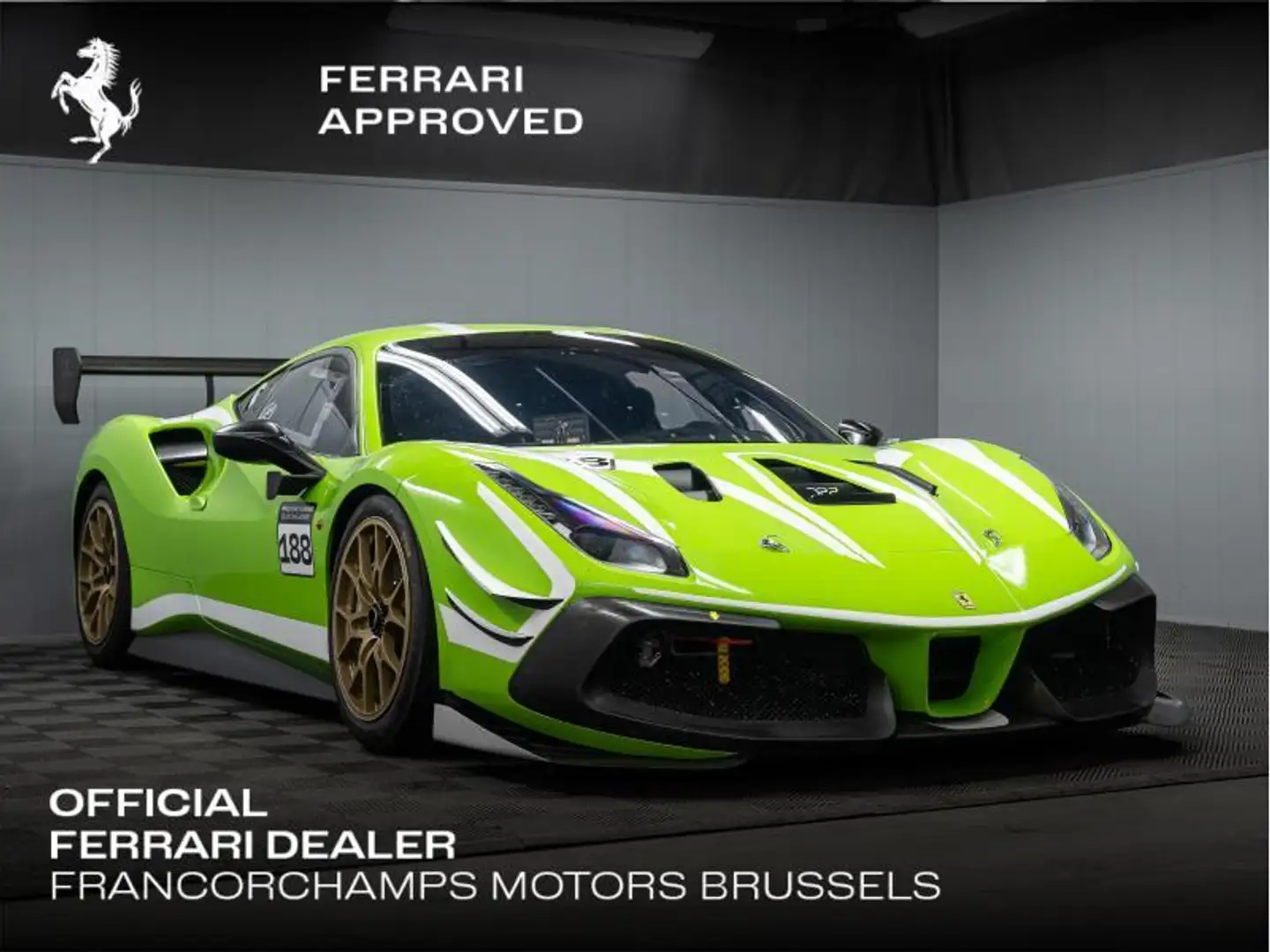 Ferrari 488 Challenge Geel - 1