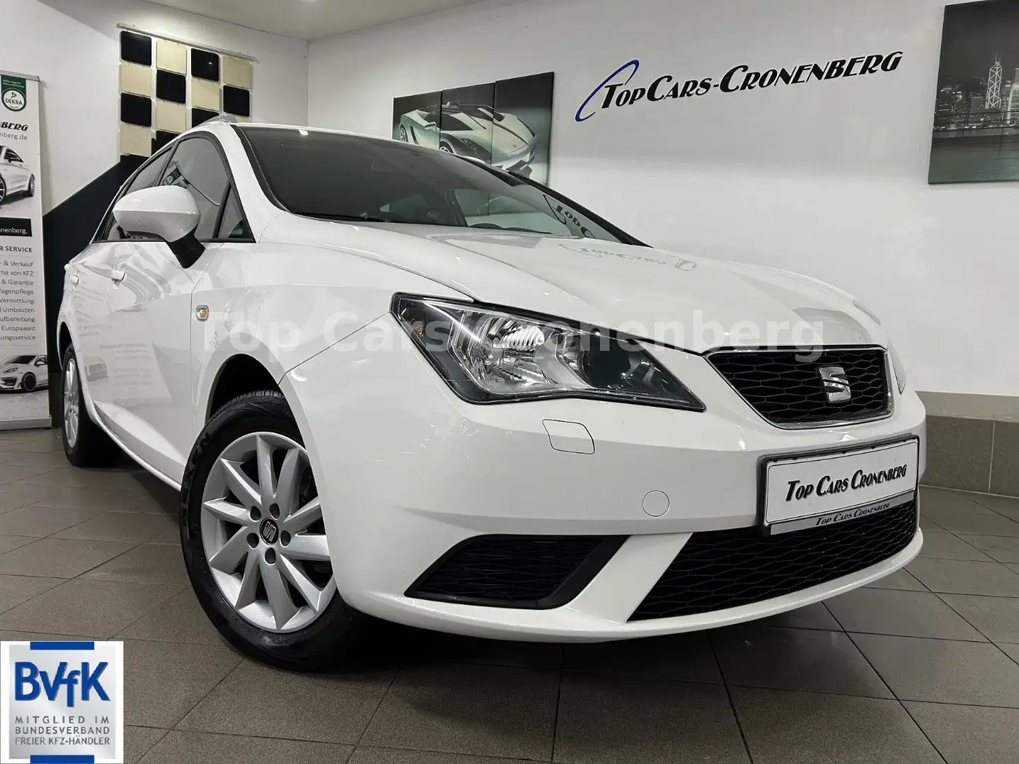 SEAT Ibiza 1.4 Kombi Style Salsa*43TKM*Navi*SHZ*PDC* Weiß - 1