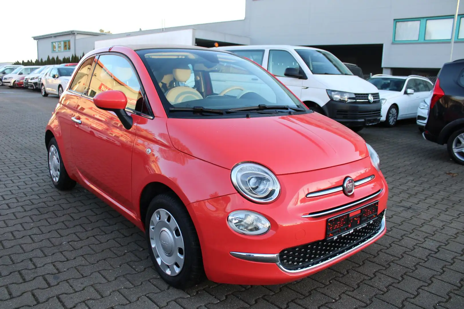 Fiat 500C 1.2 Klima,PDC Rot - 2