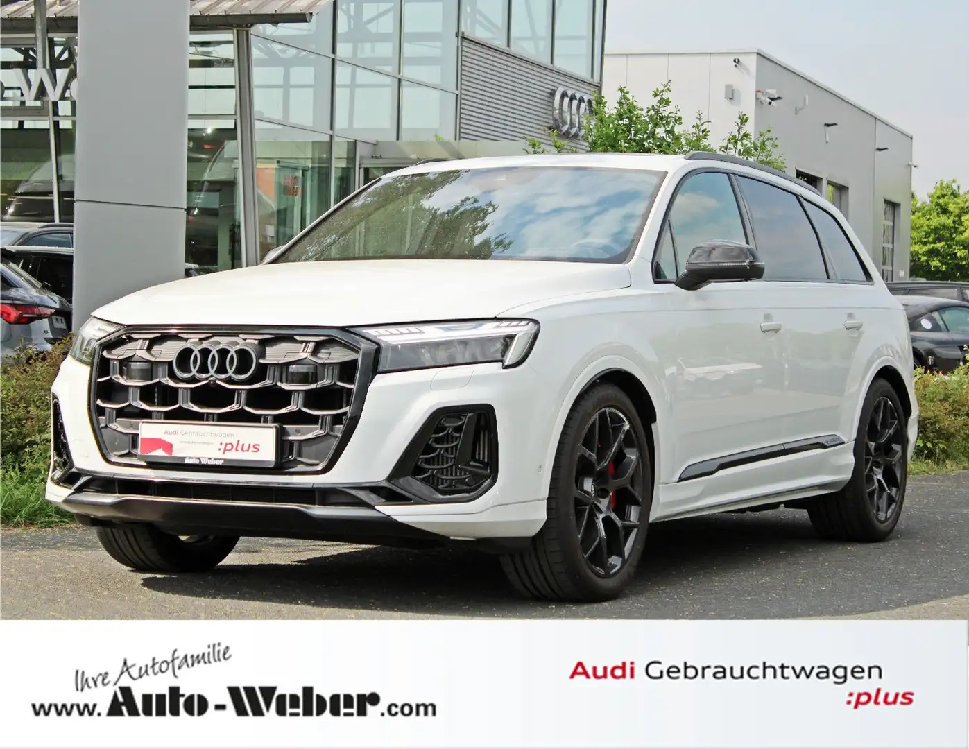 Audi SQ7 TFSI PANO MASSAGE PANO AHK STHZG 7-SITZE Weiß - 1