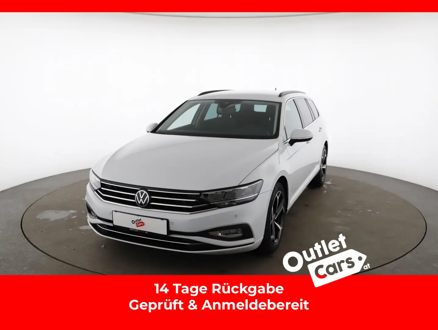 Volkswagen Passat Var. 2.0 TDI DSG ASSIST+LED+DIGITAL-TACHO Weiß - 1